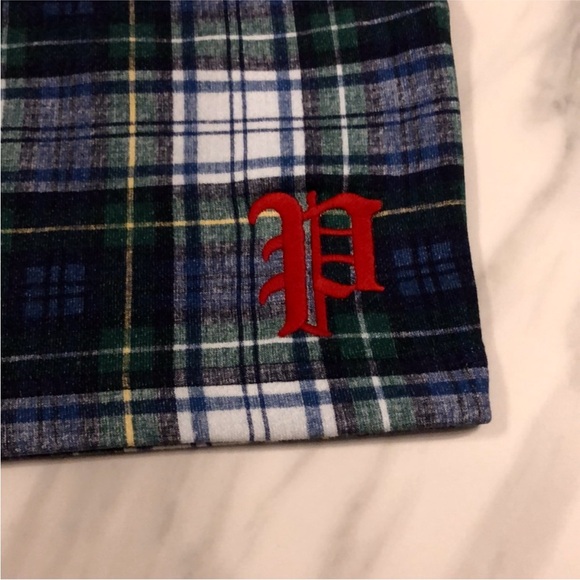 Men’s Polo Ralph Lauren Plaid Fleece Shorts - Picture 2 of 3